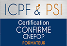 Logo ICPF & PSI Confirme CNEFOP Formateur